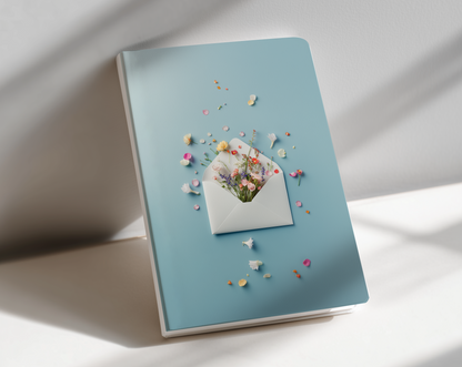 Flower Mail - Physical Journal Notebook 