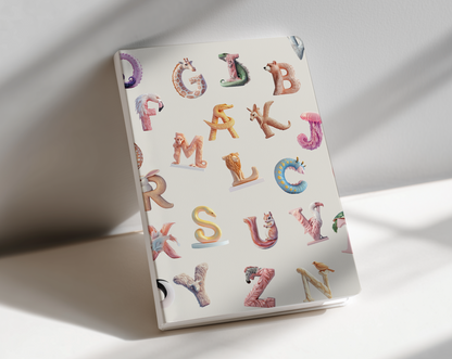 Animal alphabet journal notebook