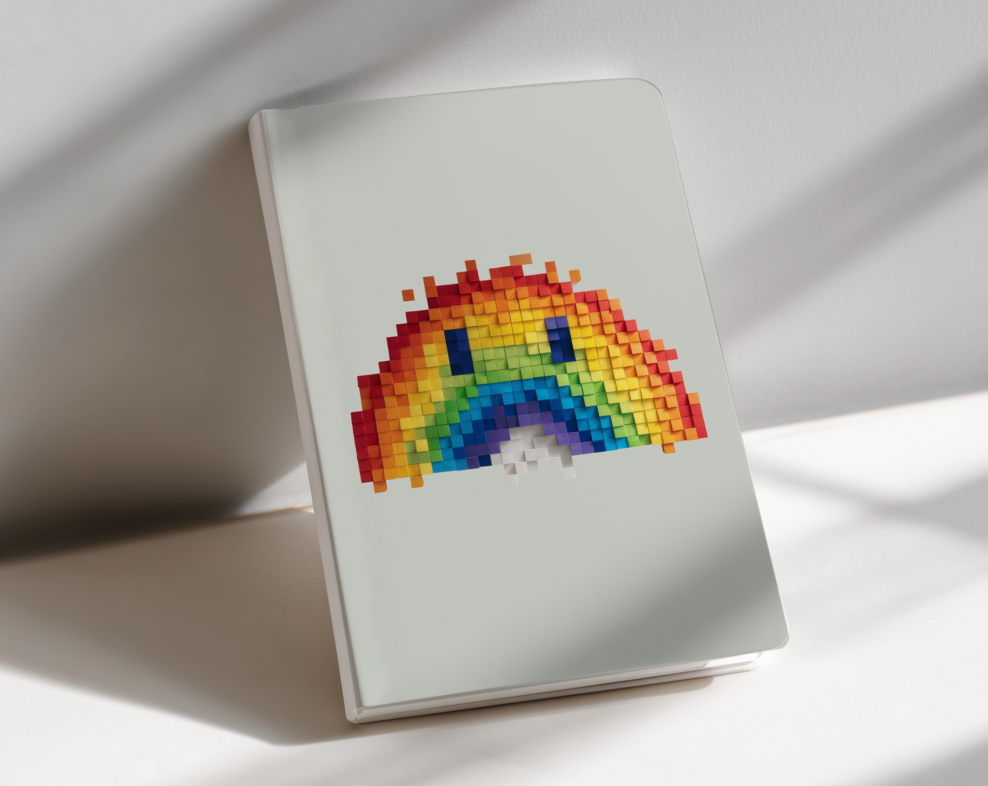 post it rainbow journal notebook