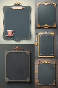 Menu Blackboard Backgrounds