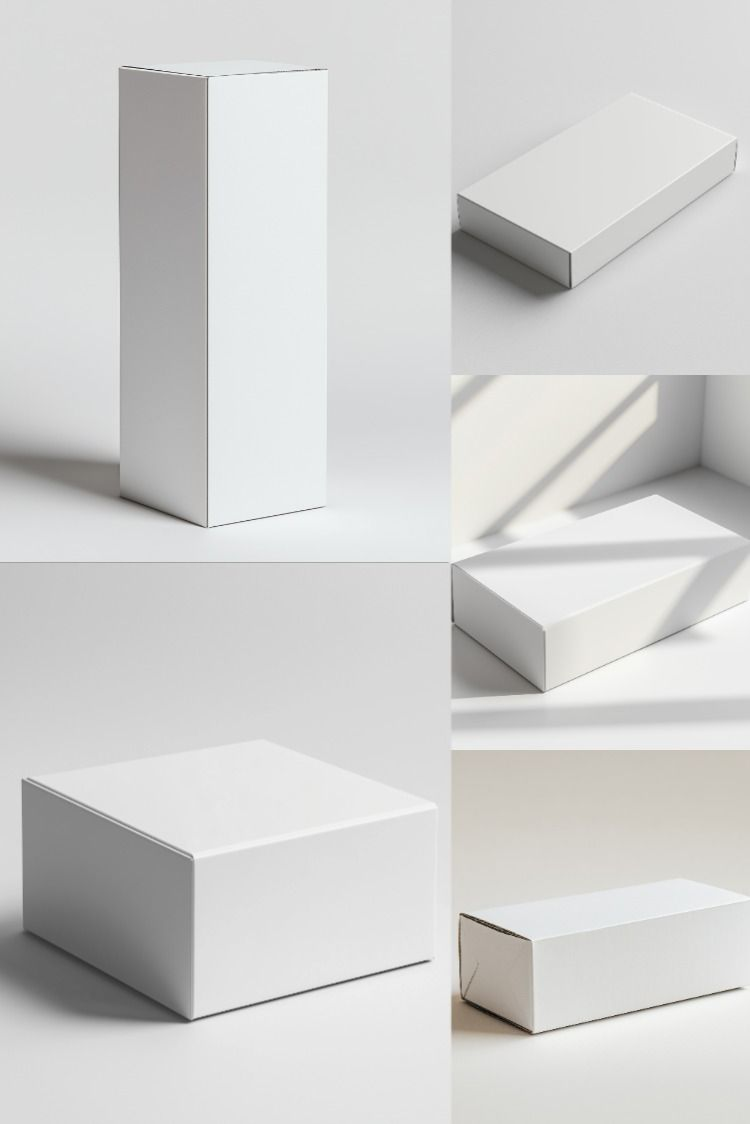 Box Mockups - Stock Images