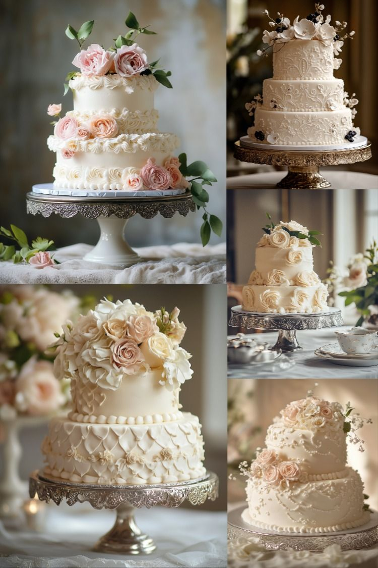 Wedding Cakes - Stock Images