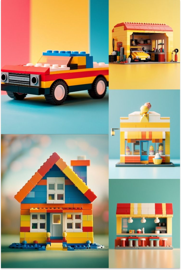 Lego Play - Stock Images