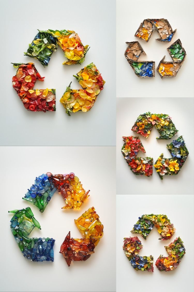 Recycling Loops - Stock Images