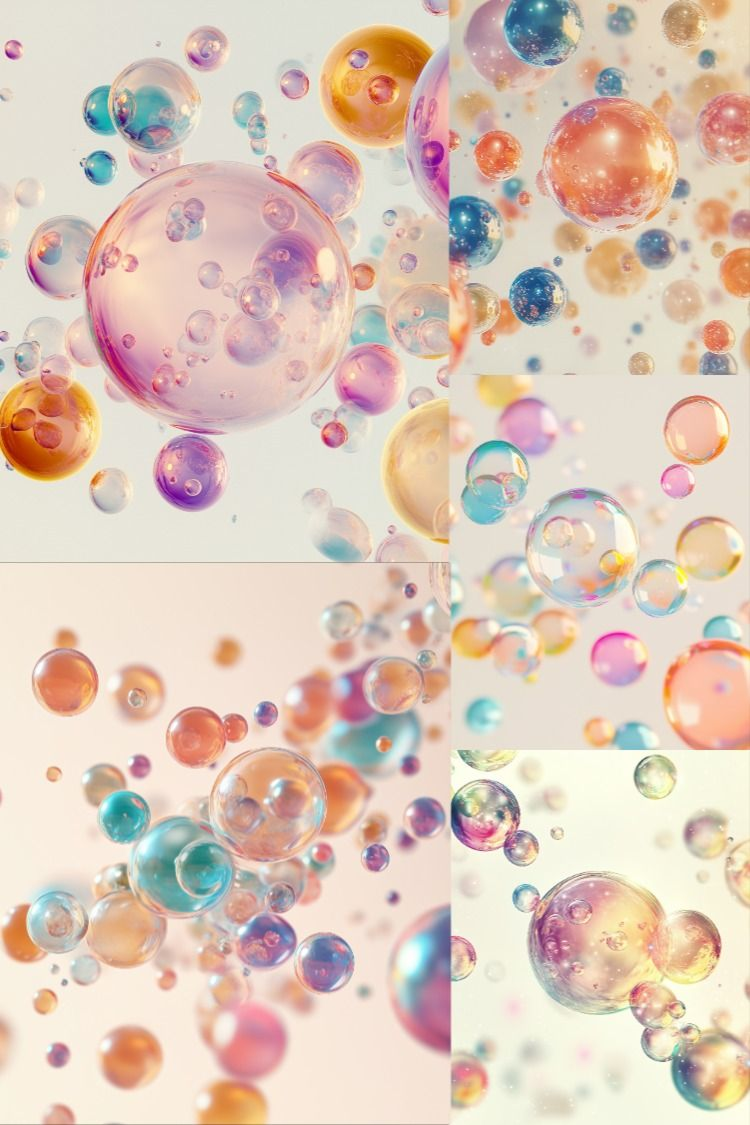 Bubbles Pop - Stock Images