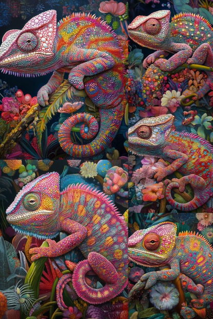 Chameleons - Stock Images