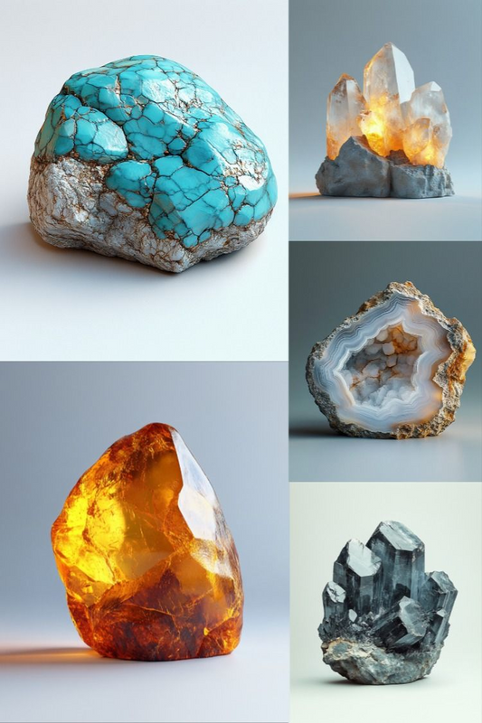 Rocks and Minerals - Stock Images