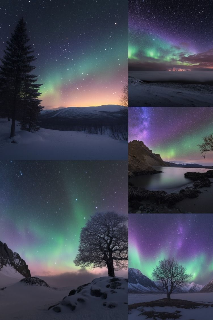 Aurora Borealis - Stock Images