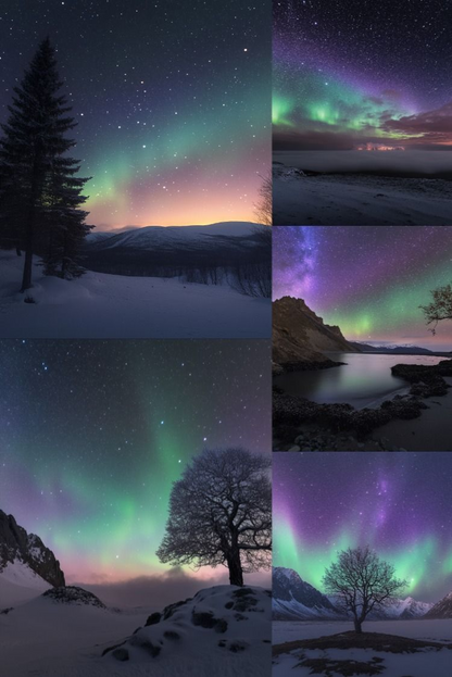 Aurora Borealis - Stock Images