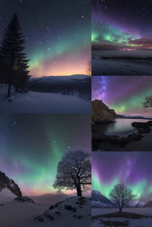 Aurora Borealis - Stock Images