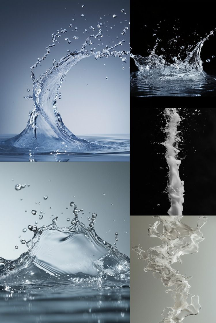 Water Splashes - Stock Images