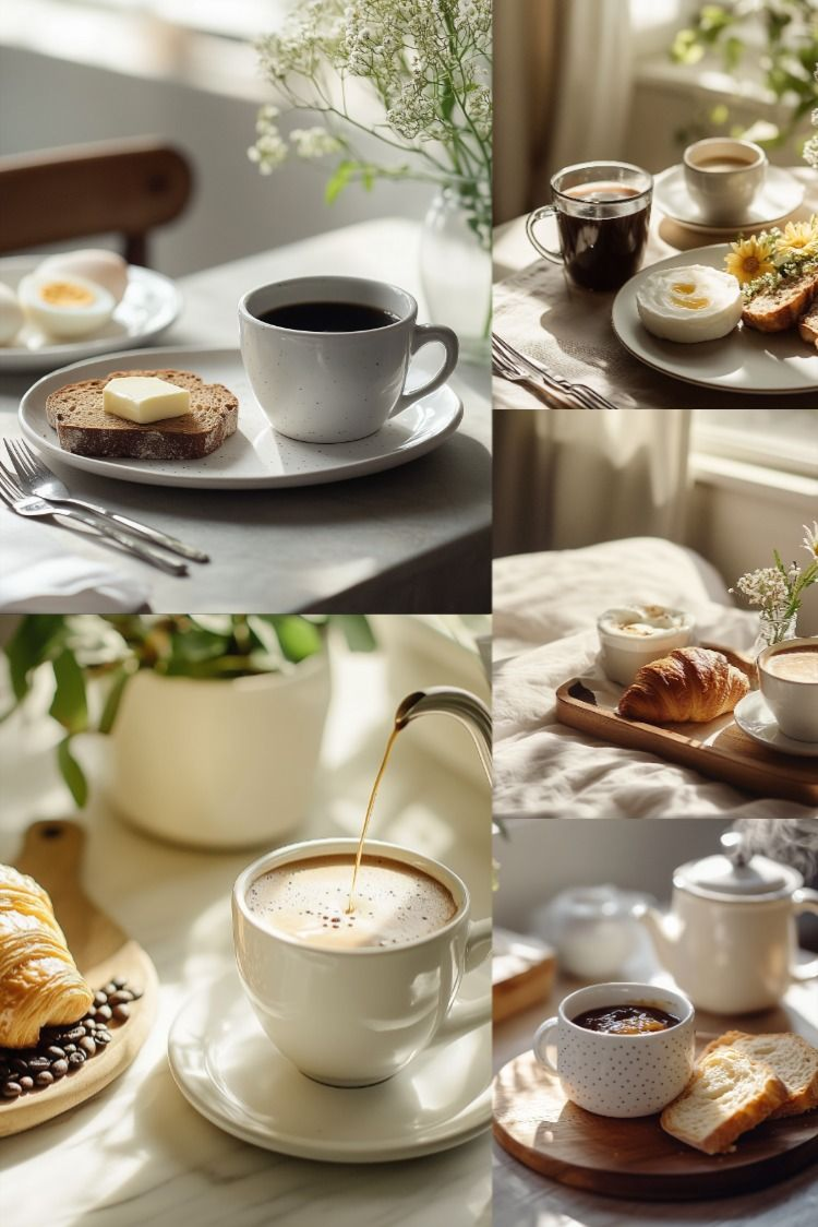 Morning Breakfast - Stock Images
