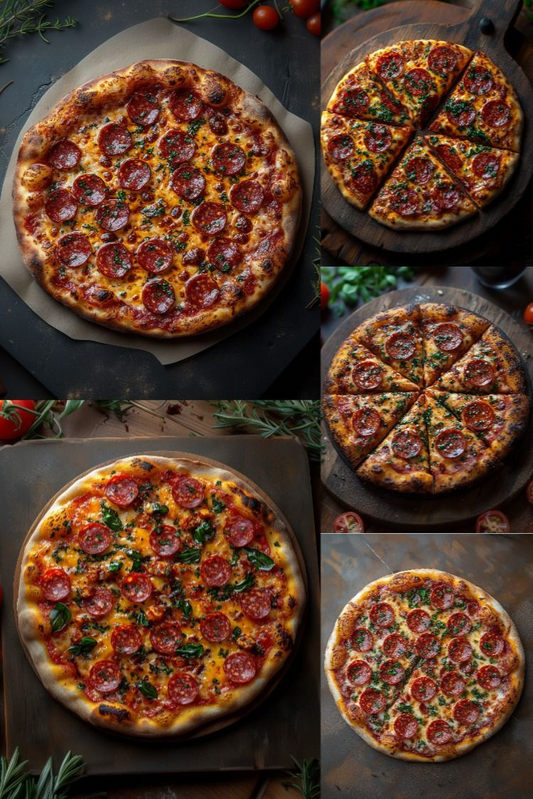 Pizza Lovers - Stock Images