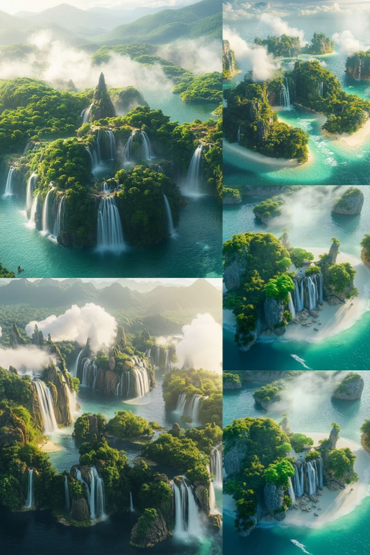 Lost Islands - Stock Images