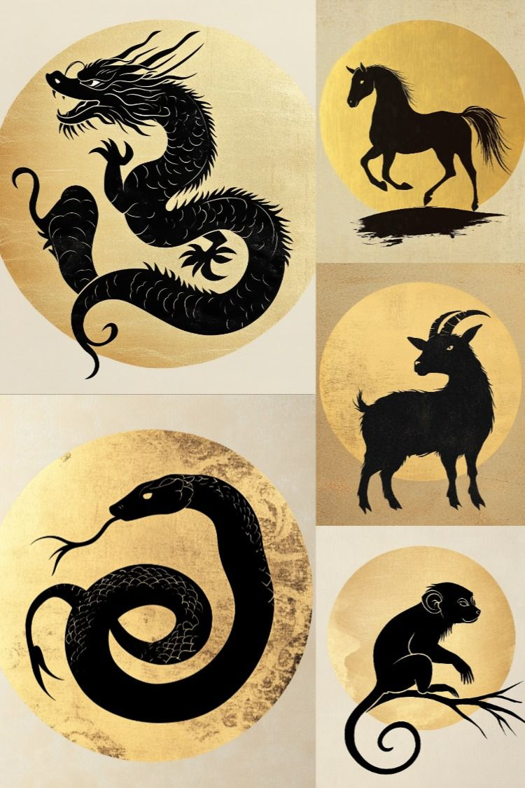 Chinese Zodiac - Stock Images