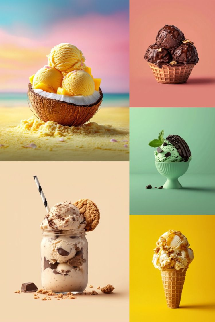 Ice cream - Stock Images