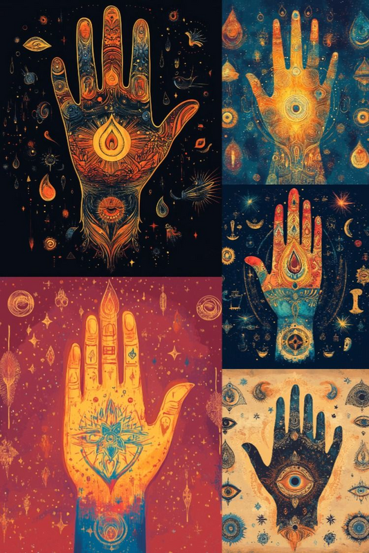 Ohm Hand - Stock Images