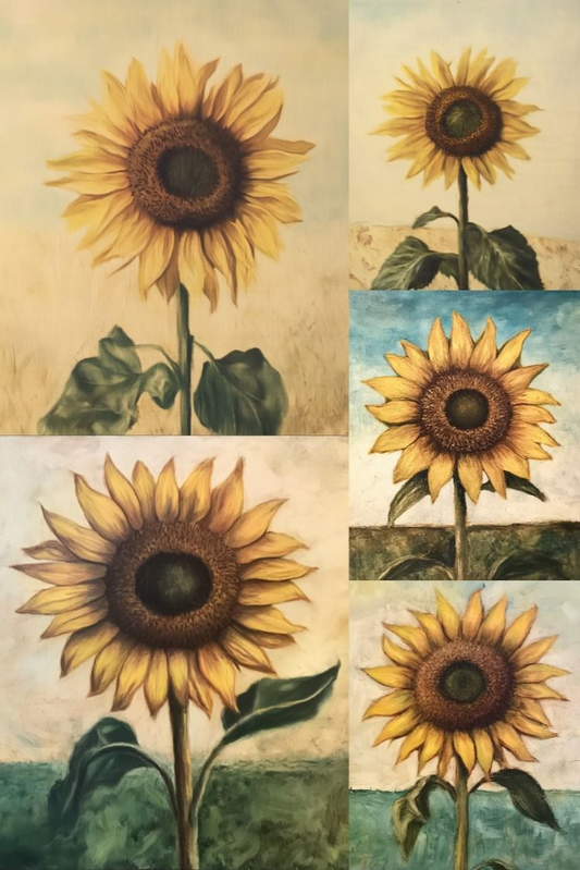 Sunflowers - Stock Images