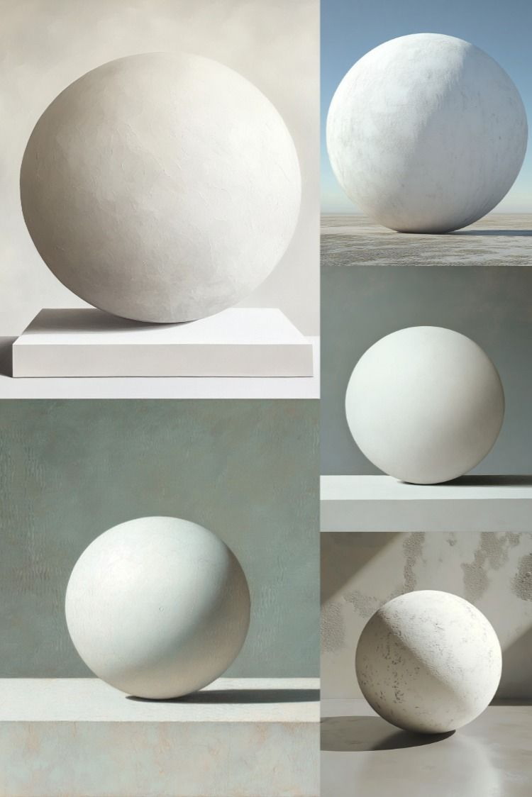 White Sphere - Stock Images