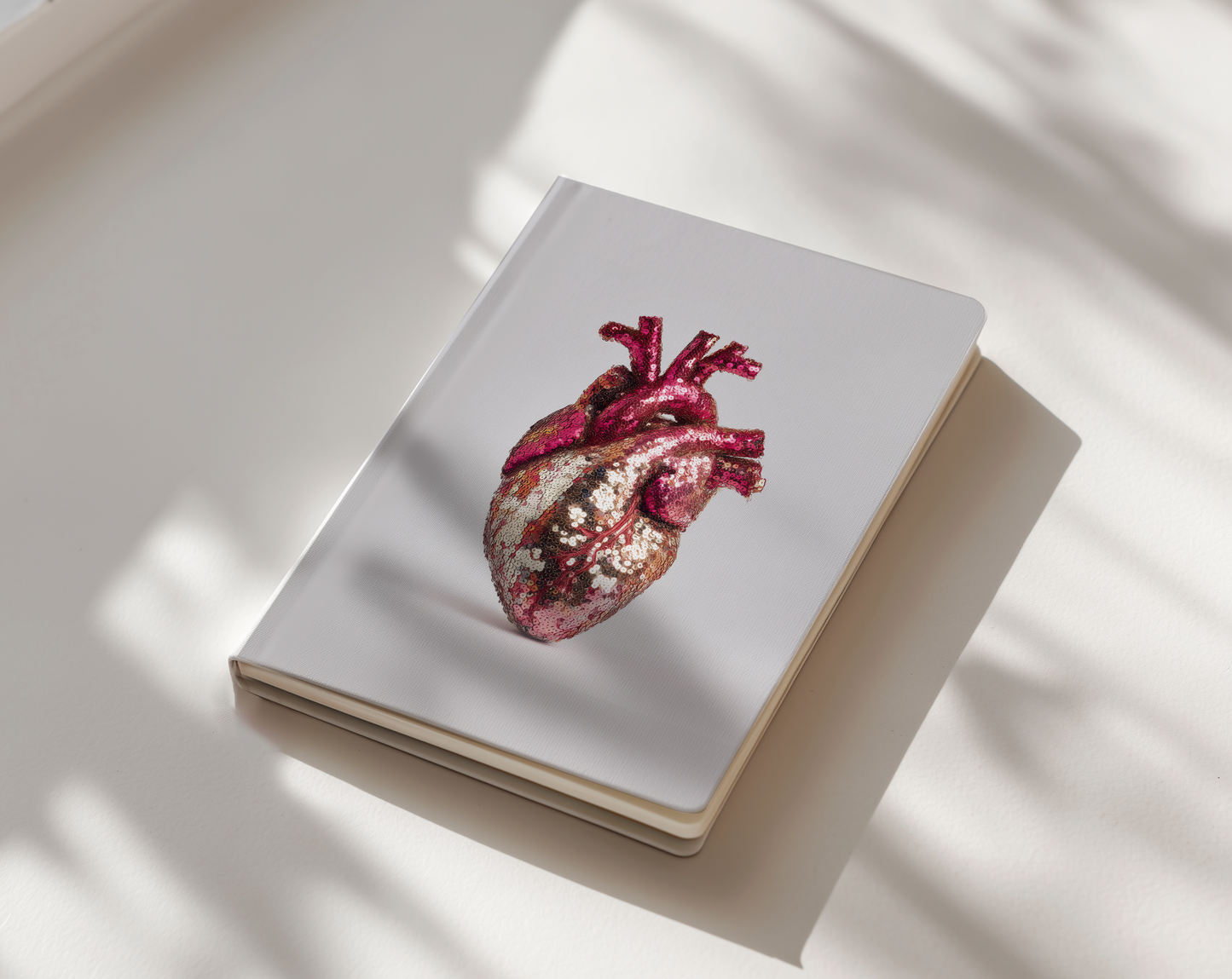 heart valentine journal notebook