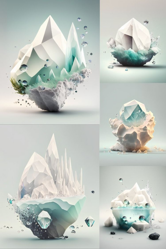 Icebergs - Stock Images