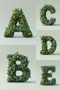 The Green Hedge Alphabet