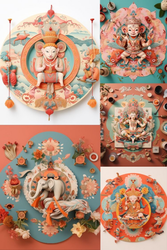 Sacred Mandalas - Stock Images