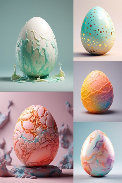 Easter Egg Magical Curiosities - Stock Images