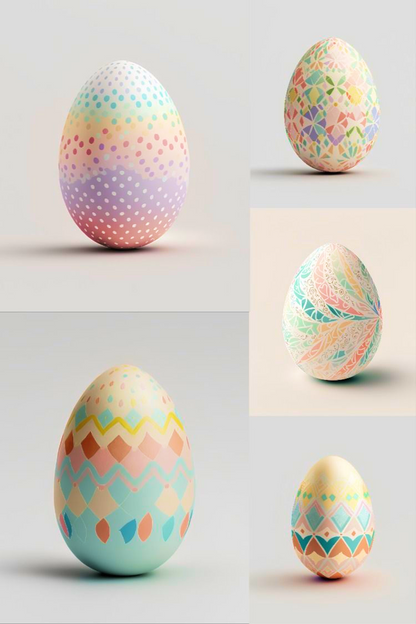 Easter Eggs Minimalist