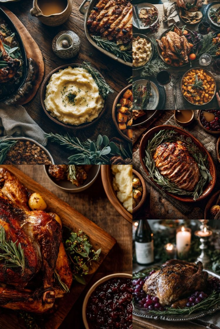 Thanksgiving Dinner - Stock Images