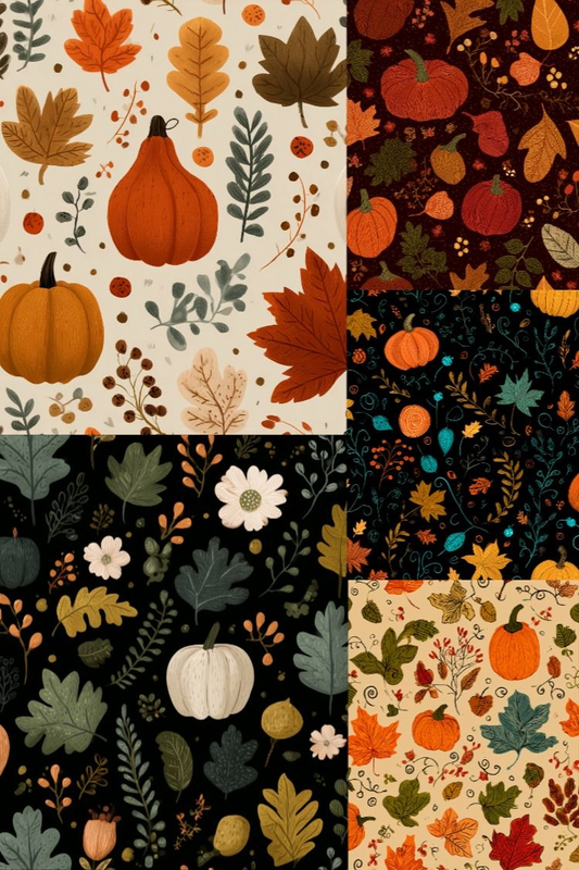 Autumn Patterns - Stock Images