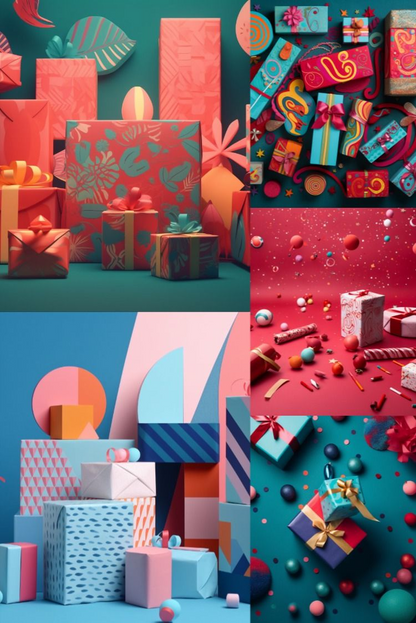 Holiday Gifts - Stock Images