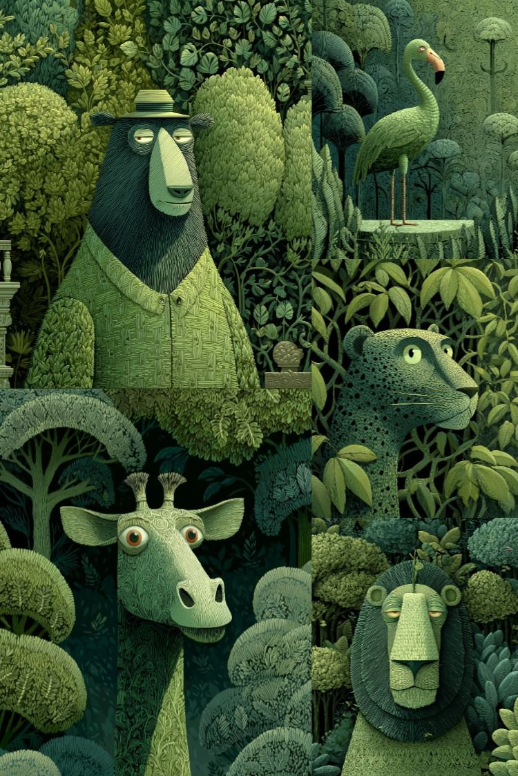 Zoo Animals - Stock Images