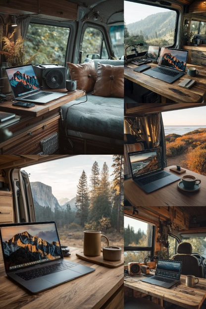 Digital Nomads - Stock Images