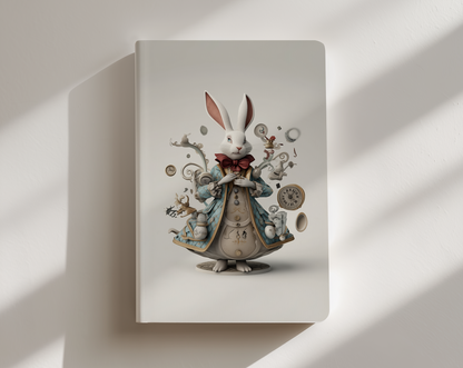 White Rabbit journal notebook