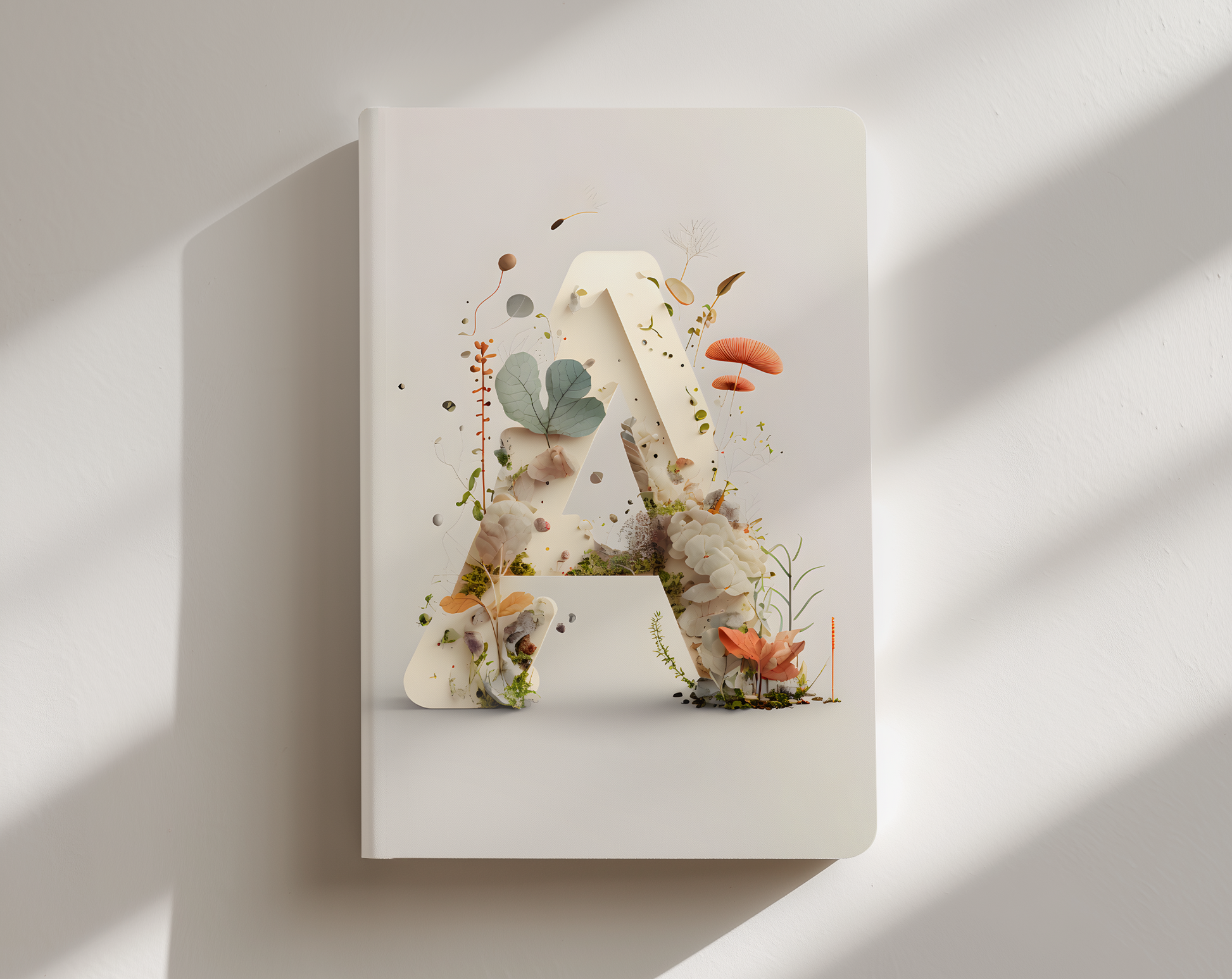 Fungi Alphabet journal notebook