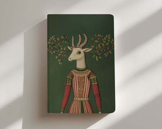 mythological faun journal notebook