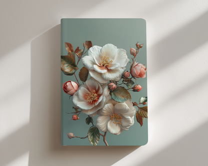 Still life flowers - journal notebook