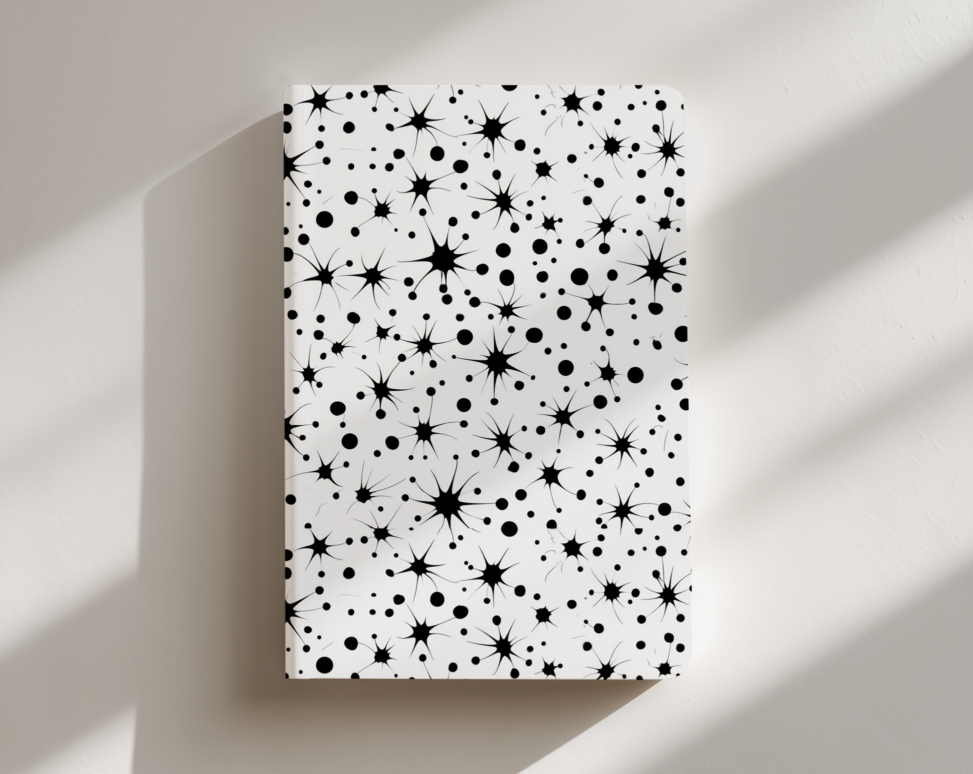 starry pattern - journal notebook
