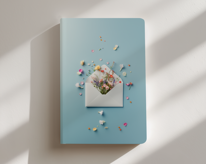 Flower Mail - Physical Journal Notebook 