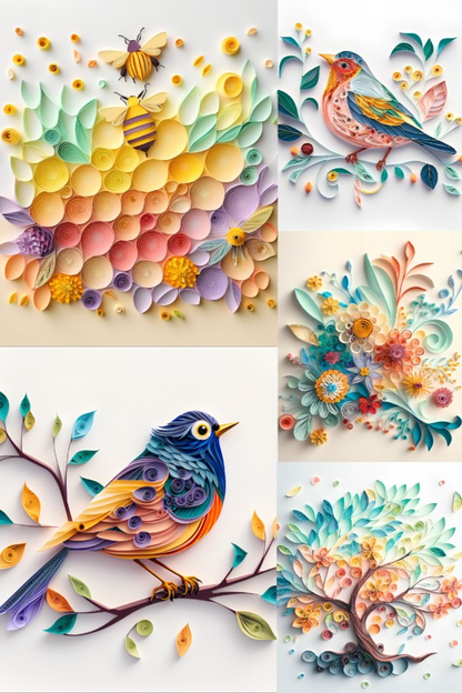 Springtime Paper Art