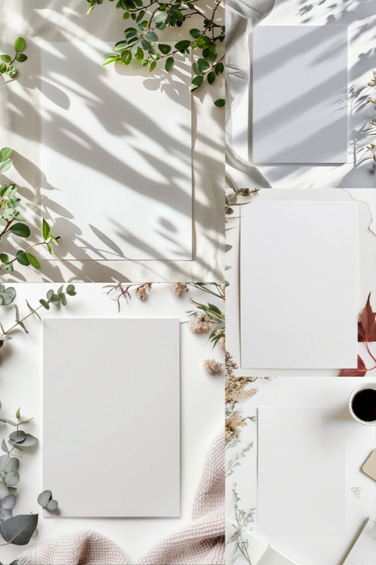 Poster Mockup Set - Stock Images