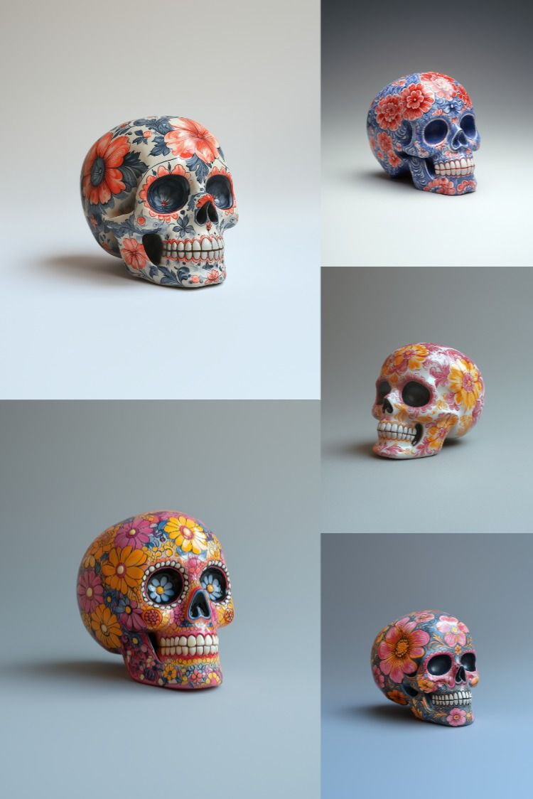 Las Calaveras - Day of the Dead - Stock Images