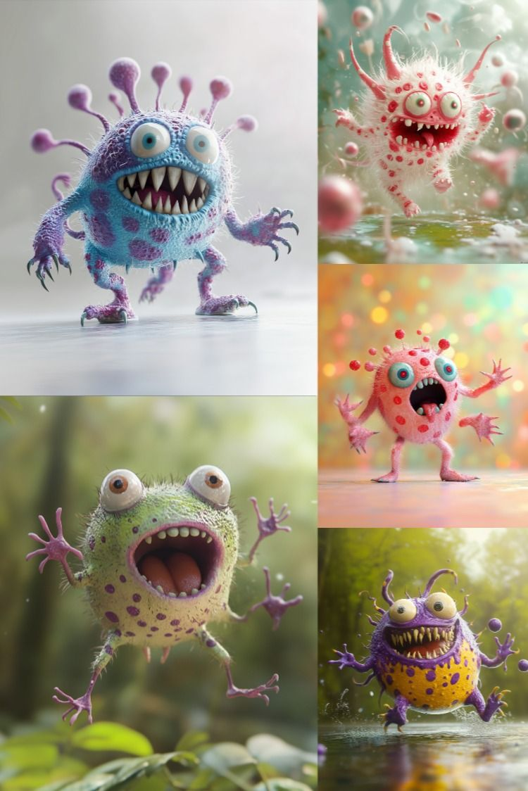 Monsters - Stock Images