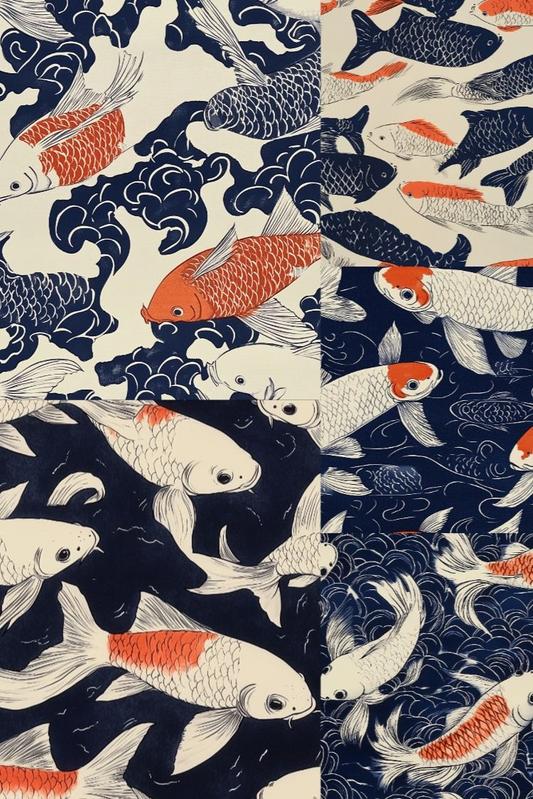 Japanese Fish - Stock Images